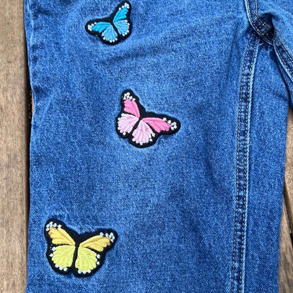Shein butterfly embroidered baggy jeans - Picture 3 of 3